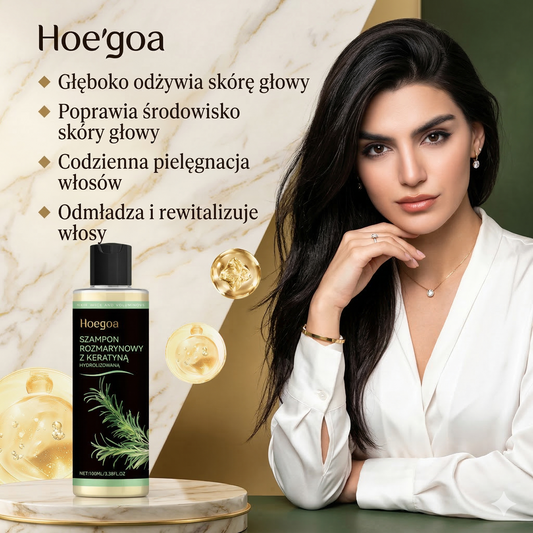 Szampon Rozmarynowy - Zagęszczający i Odżywiający