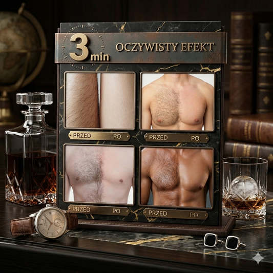 Krem do Depilacji dla Mężczyzn - Delikatny i Skuteczny