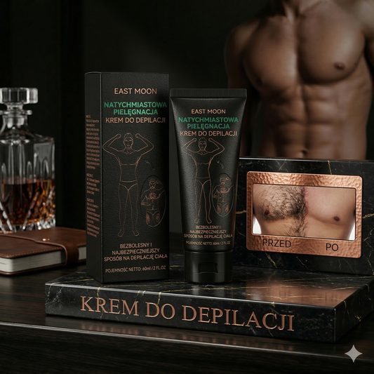 Krem do Depilacji dla Mężczyzn - Delikatny i Skuteczny